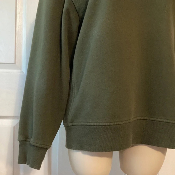 IZOD Green Crew Neck Sweatshirt M - Picture 4 of 16